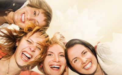 Freundinnen Gruppenfoto