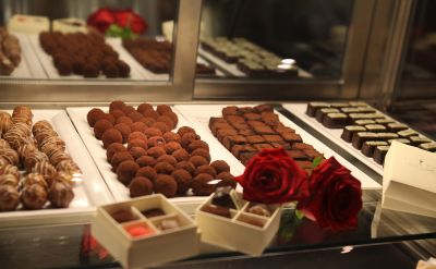 Feine Auswahl an Pralinen