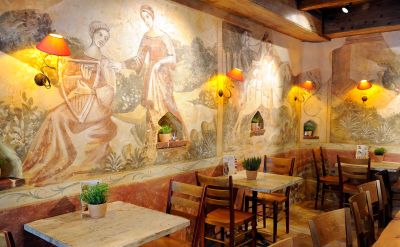 Pizzeria Venezia von innen