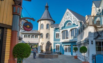 Fjord Restaurant Gebäude von außen