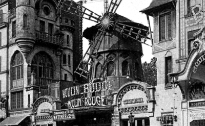 Historisches Bild des Moulin Rouge