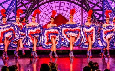 Tänzerinnen im Moulin Rouge Paris