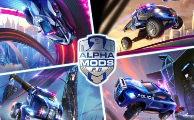 Zwei Alpha Mod Piloten posieren