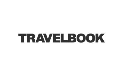 Das Logo von TRAVELBOOK