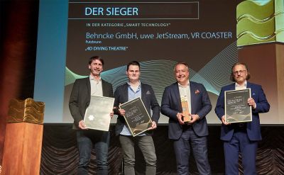 Preisverleihung des Golden Wave Awards