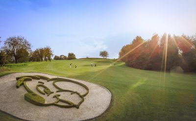 Der Golfplatz des Europa-Park Golfclub Breisgau.