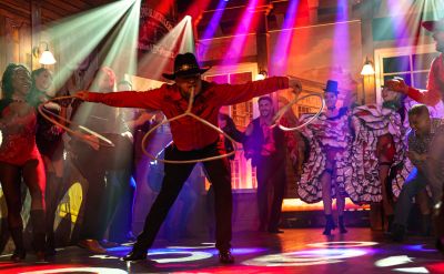 Showeinlage beim Western-Abend im Silver Lake Saloon