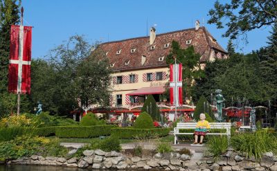 Schlossgarten des Schloss Balthasar