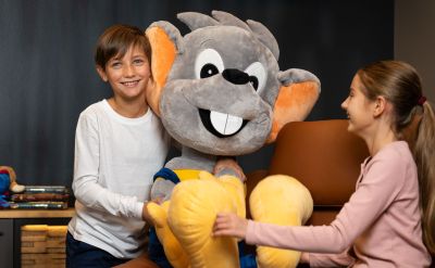 Plüschtier Ed Euromaus groß