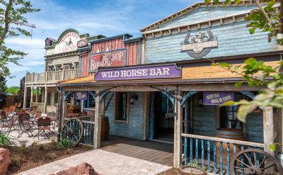 Front der Wild Horse Bar in der Silver Lake City