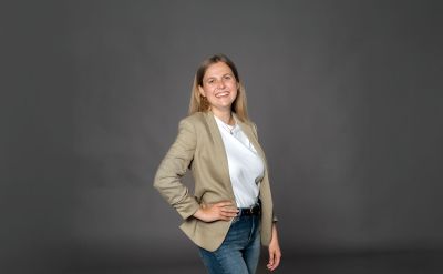 Ritratto di Annika Springmann, assistenza team nel settore Confertainment dell’Europa-Park Resort.