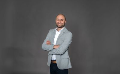 Ritratto di Jonathan Kern, event manager nel settore Confertainment dell’Europa-Park Resort.