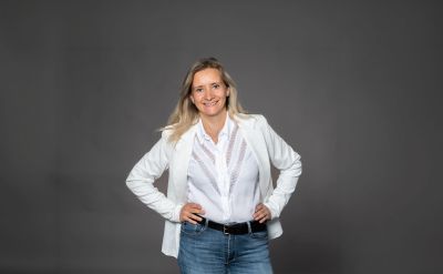 Ritratto di Nathalie Andrieux – commerciale Confertainment Groups all’Europa-Park Resort.