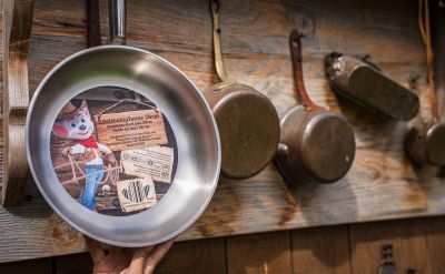 Bratpfanne Edelstahl Silver Lake City