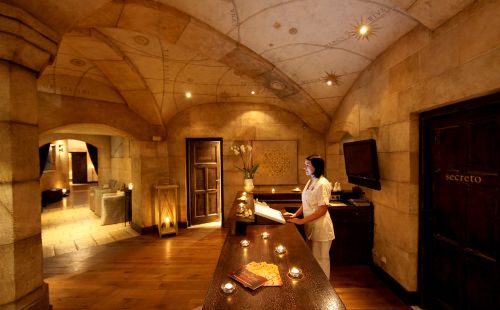 Flur im Hotel Santa Isabel