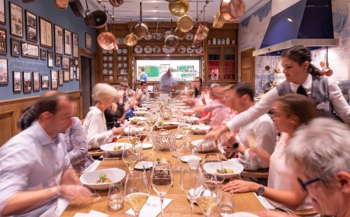 Chef's Table im Restaurant Tre Krønen im Hotel Krønasår