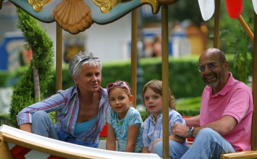 Familie bei der Elfenfahrt