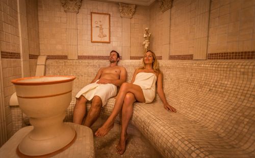 Paar in Sauna Hotel Colosseo