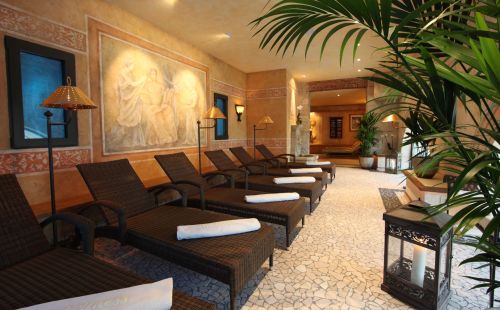 Ruheraum im Wellnessbereich des Hotel "Colosseo"