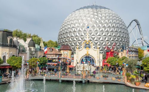 Themenbereich Frankreich zur Halloweensaison