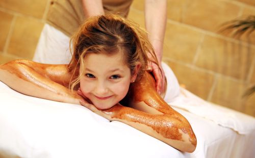 Wellness Kinder Behandlung