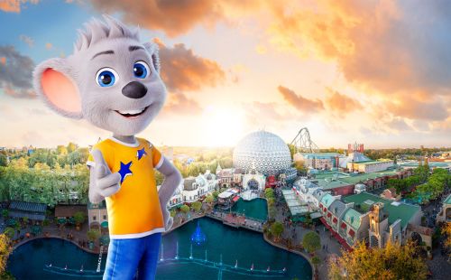 Europa-Park mit Ed Euromaus