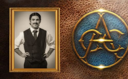 Portrait Nikola Tesla als Mitglied des ACE 