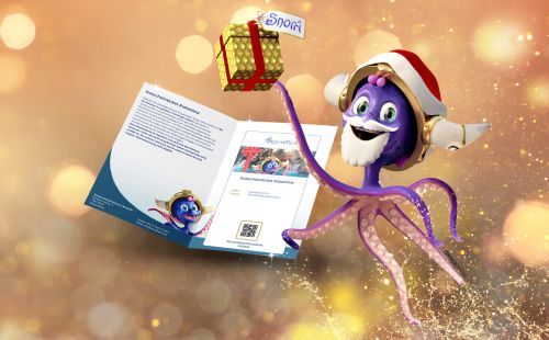 Snorri präsentiert das Eintrittsticket