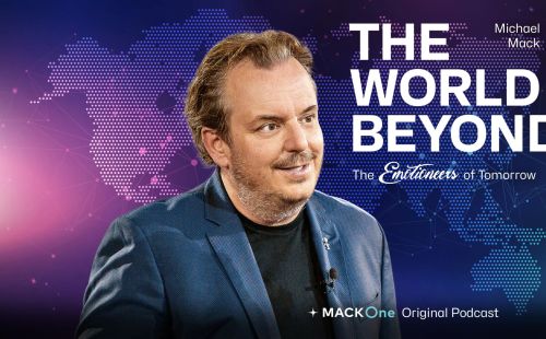 Motiv des Podcastformats The World Beyond