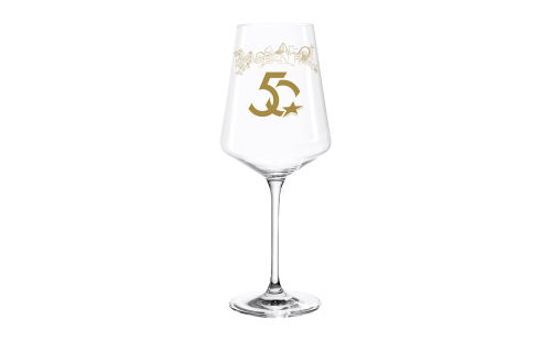 Weinglas 50 Jahre