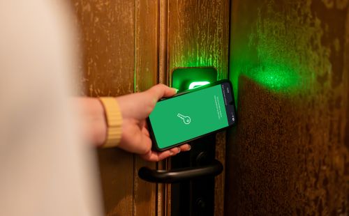 Digitaler Zimmerschlüsselk