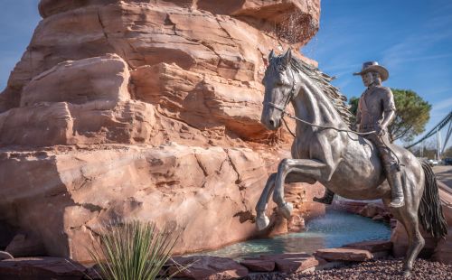 Silver Lake City Brunnen