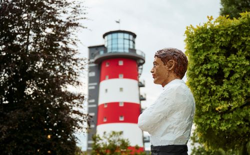 Die "Skulpturenallee" in Rust