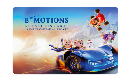 GRAND PRIX OF EUROPE Gutscheinkarte EMOTIONS