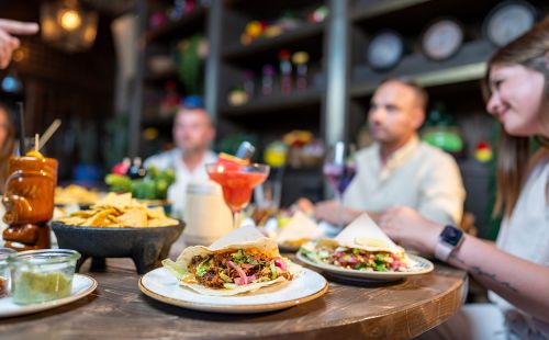 Heerlijke taco’s tijdens Taco Fiesta in restaurant Bodega in Europa-Park.