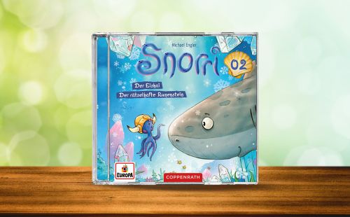 Die Snorri Hörspiel-CD 02 mit den Folgen "Der Eishai" und "Der rätselhafte Runenstein"