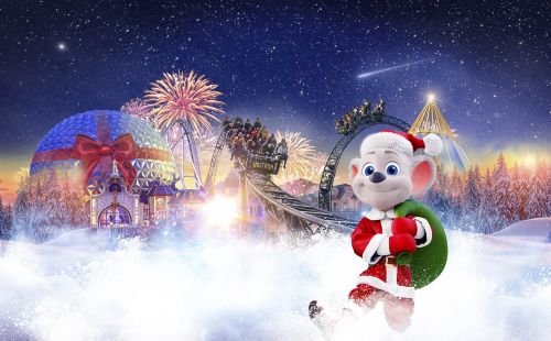 Europa-Park in der Winter Saison