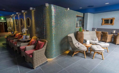 Saunalandschaft Blue Lagoon