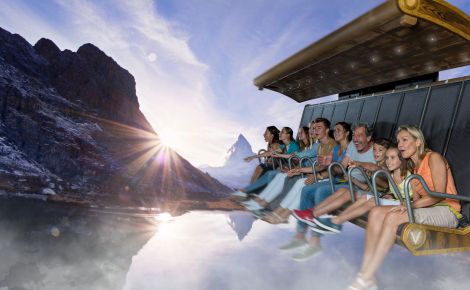 Im Flying Theatre Voletarium entdeckt man Europa