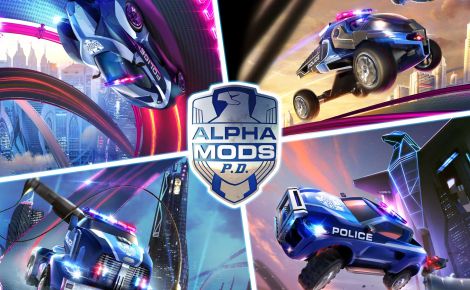 Zwei Alpha Mod Piloten posieren