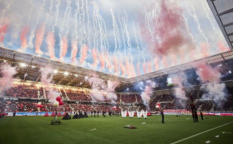 Eröffnung des neuen Europa-Park Stadions