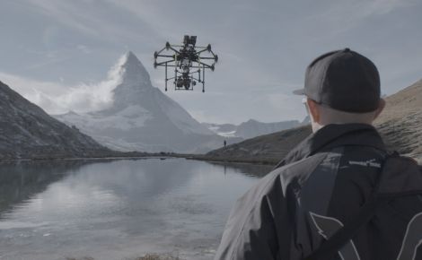 Filmdreh für das Flying Theatre