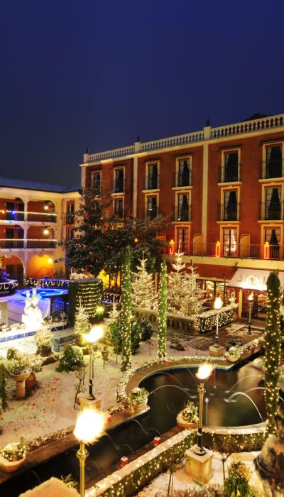 El Andaluz Innenhof Winter