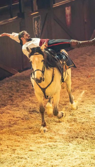 Die Legende des Zorro - Pferde und Akrobatik