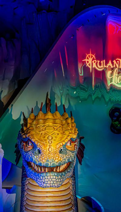 Vinter Rytt mit abendlicher Beleuchtung zum Nordischen Lichterfest