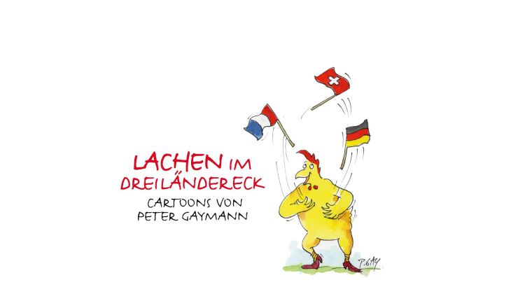 Peter Gaymann Ausstellung "Lachen im Dreiländereck"