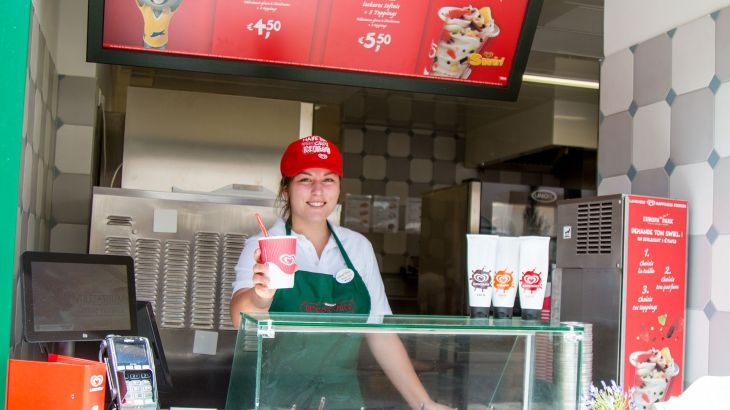 Langnese Happiness Station Irland