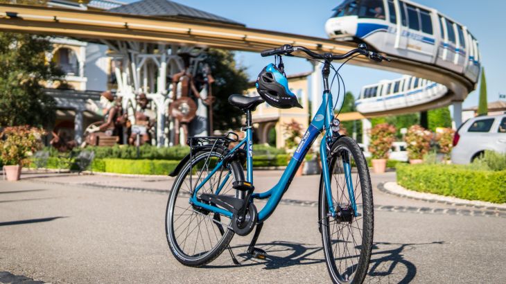 Fahrradverleih im Europa-Park