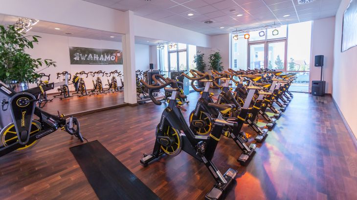 Indoor-Cycling im Europa-Park