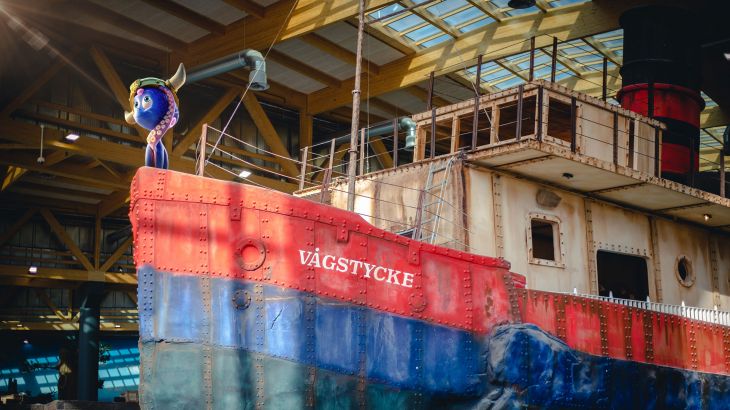 Snorri auf Vagstycke in Skip Strand